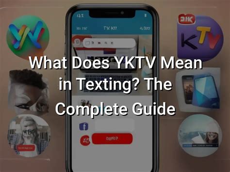 What does yktv mean in text - YKTV is a relatively new acronym, but one that is here to stay. Its meaning has evolved to include feelings of approval, understanding, and acceptance of a particular situation or collective. YKTV is often used to express solidarity and support for a particular cause or movement, and is a useful phrase to have in your vocabulary if you find ...